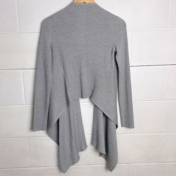 Athleta solstice gray merino wool wrap cardigan - Picture 6 of 6